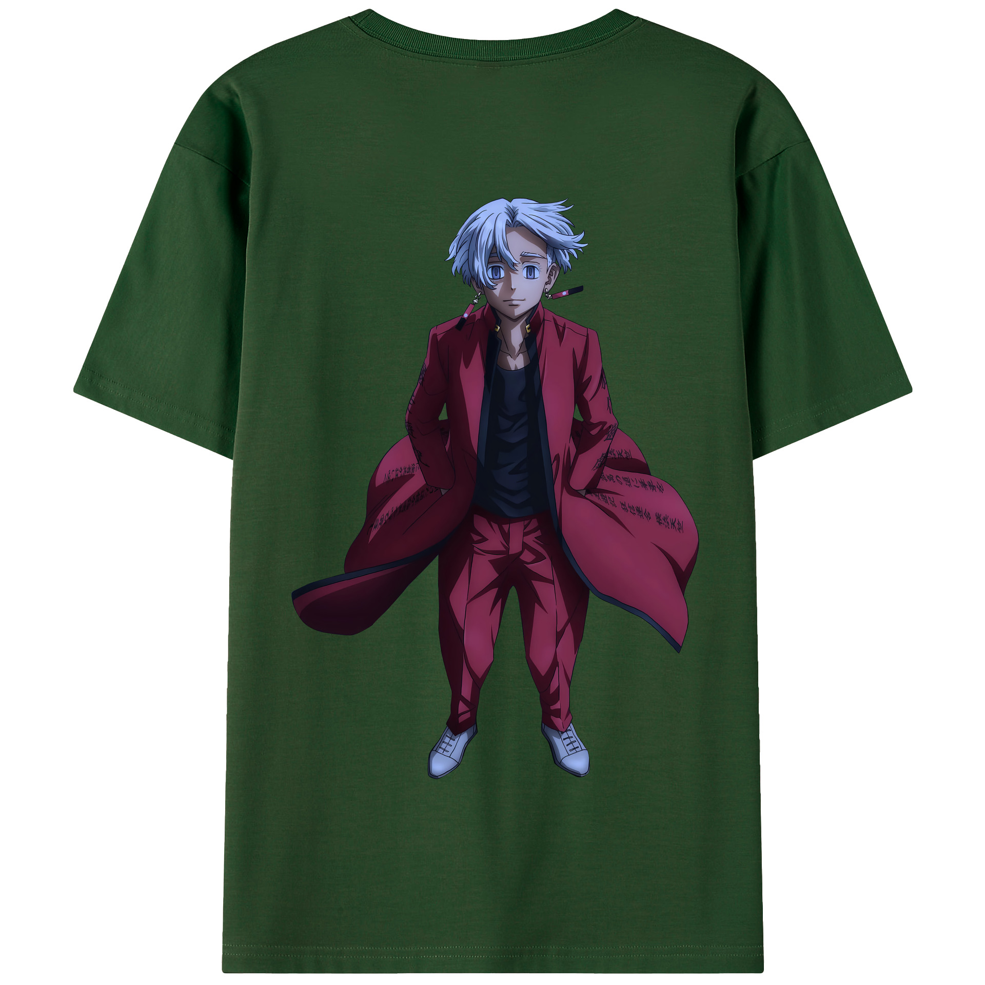 （画像用） 東京リベンジャーズ Tokyo Revengers 綿100％半袖Tシャツ（背面プリント）